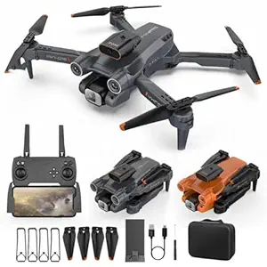 Drone with 4k Camera Foldable 1080P HD Drone with FPV Live Video, Smart Gestures Selfie, Altitude Hold, One Key Take Off/Landing, 3D Flips for Kids and Adults. P2